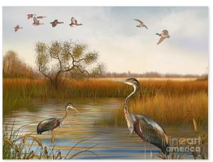 Artist Jean Plout Debuts The Great Marsh Collection